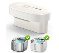 oneisall Module de batterie et panneau de commande pour fontaine à eau intelligente sans fil PW04 de 3,5 l