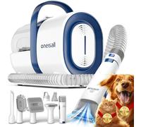 oneisall Tondeuse pour chien avec aspirateur et la Brosse