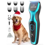 oneisall tondeuse silencieuse pour chiens, Tondeuse professionnelle pour chien/chat, tondeuse électrique pour animaux de compagnie avec un moteur puissant de 7000RMP, adaptée aux poils épais/matiqués