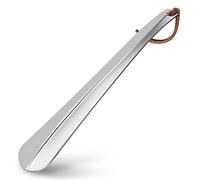 ONEKOO Shoe Horn Long 12 Inch, Premium Stainless Steel Shoehorn, Shoe Helper for Seniors, Shoe Horns for Pregnant Woman, Long Handle Shoe Horns for Men, Metal Shoe Horn for Kids or Adults