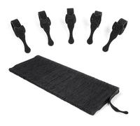 OneLeaf Lot de 180 attaches de câble réutilisables, noires réglables de 10,2 cm, attaches auto-agrippantes pour organiser la maison, le bureau, les centres de données