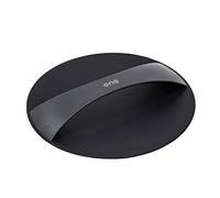 OneLid Couvercle de casserole universel avec passoire intégrée - Compatible avec les casseroles jusqu'à 21,6 cm - Passe au lave-vaisselle - Noir, solide
