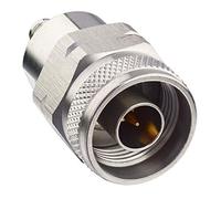 onelinkmore Adaptateur RF SMA-N type connecteur SMA femelle vers N mâle droit en acier inoxydable DC-18 GHz 50 Ohm