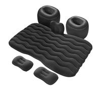 ONEMAJI 1 Pièce Matelas Gonflable Voiture pour Porsche 911 997 2004-2012, Lit de Voyage Lit de Camping Portable avec Coussins et Pompe à Air Siège Arrière,Black