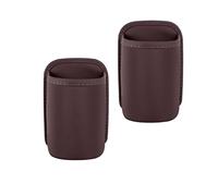 ONEMAJI 2 Pcs Porte Gobelet Voiture pour Adam Antara Astra J K L Combo Corsa D E F Crossland X, Support Bouteille Boisson Accessoires Intérieur Organisateur Console Rangement Avant,Brown