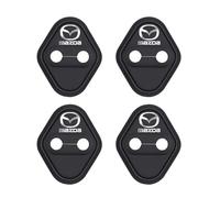 ONEMAJI 4 Pièces Couvercle de Serrure de Porte Voiture pour Mazda CX-30 CX30 2020 2021 2022 2023 2024, Protecteur de Loquet Couvercle Serrure Capot Porte Voiture en Silicone