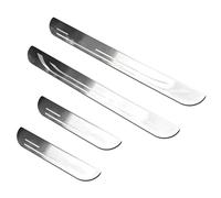 ONEMAJI 4 Pièces Seuil de Porte de Voiture pour Nissan Note 2013-2017 | Protection Entrée de Porte Acier Inoxydable Bandes Seuil Couverture