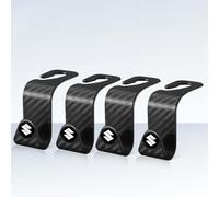 ONEMAJI 4Pièces Crochets Siège Voiture pour Suzuki Vitara 2015-2022 2023 2024, Support Clip Fixation Attache Monture Pince Verrou Loquet Ancrage Lien Agrafe Tringle Barre