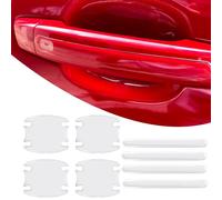 ONEMAJI 8 Protecteur Poignée Porte de Voiture pour MG Mulan MG4 EV EH32 2022 2023 2024, Autocollants pour Poignée de Portière Film Autocollant Poignée Portière Voiture