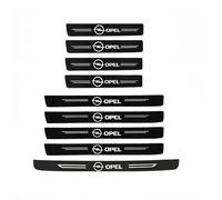 ONEMAJI 9 Pièces Seuil de Porte Voiture Carbone pour Opel Zafira Life Year of Manufacture from 2019, Protection de Portière Anti-Rayures Autocollant Accessoire Décoratif Look Fibre de Carbone