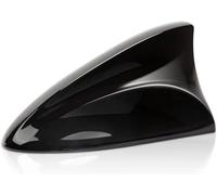 ONEMAJI Antenne Aileron de Requin pour Porsche 911 997 2004-2012, Étanche Toit de Voiture Décoration Base Antenne Radio Amplificateur Signal FM/AM 1 Pièce,Black