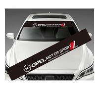 ONEMAJI Autocollant pour Pare-Brise De Voiture pour Opel Insignia Astra Amprea, Sticker Voiture FenêTre Avant Stall Verre Voiture Bande De Pare-Soleil Avant