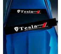 ONEMAJI Autocollant pour Pare-Brise De Voiture pour Tesla Tesla Model 3 Model Y/S/X, Sticker Voiture FenêTre Avant Stall Verre Voiture Bande De Pare-Soleil Avant