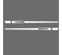 ONEMAJI Car Stickers for BMW X3 G01 2017-2026, Waterproof Decoration Car Side Sticker Badge Logo Emblem Decals Car Sign Accessories Decoration,White