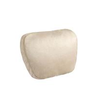 ONEMAJI Coussin Repose Cou Auto pour Ford Mustang VI 2015-2023, Soutien Ergonomique Etroitement Adapte Accessoire Voyage Confortable Conducteur Passager,Beige-1pc