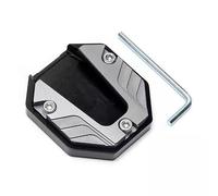 ONEMAJI Extension de Béquille Latérale pour Indian Scout Bobber Twenty2024-2026, Agrandisseur Support Moto Plaque de Stationnement Socle Élargisseur Stable,Silver