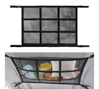 ONEMAJI Filet de Rangement de Plafond Voiture pour Dacia Bigster (2025-2025 2026), Filet de Toit Intérieur Rangement Pavillon Élastique Filet de Chargement Robuste