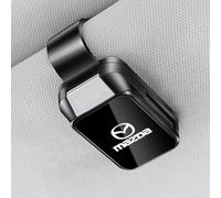 ONEMAJI Porte Lunettes pour Voiture pour Mazda CX-5 2012-2021 2022 2023 2024, Support Lunettes pour Voiture Clip de Suspension pour Lunettes Accessoire de visière,Black