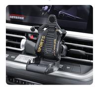 ONEMAJI Support Téléphone Voiture pour Peugeot 308 408 SW 2021-2023 2024, Telephone Support Grille d'aération Forme du siège de Course Porte Téléphone Voiture,Yellow