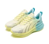 ONEMIX Chaussures de course avec amorti en mousse spatiale pour homme - Confort doux pour les articulations pour les marathons et le jogging urbain, Bleu pâle, 38 EU