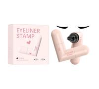 OneNyx Tampon Eyeliner Aile De Chat - Double Tête Rotatif pour Femme，Noir | Design Pliable Aile Gauche & Droite, Séchage Rapide, Étanche, Anti-Bavurage, Longue Tenue, Œil De Chat, Idéal Débutants
