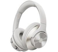 OneOdio A10 Casque Bluetooth sans Fil à Réduction de Bruit Active Hybride à Multi Mode 62 Heures Extra Bass, Casque Audio, Bluetooth & Filaire Mode,Voyage, Connexion à 2 Appareils Bluetooth Gris ARG