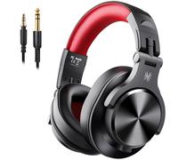 Oneodio - A70 Fusion - Bluetooth Écouteurs - Musique / Dj / Studio (Noir / Rouge)