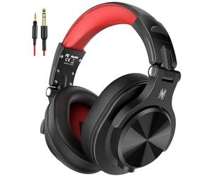 OneOdio Casque Audio Filaire, Fusion A71 Confort Léger Pliable Casque Piano avec Share-Port, Hi-Res Qualité du Son, 3,5 & 6,35 Jack, Headphone pour Monitor Phone PC Guitare Studio Contrôleur AMP DJ