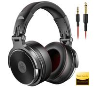 Oneodio ecouteurs avec fil Casque de studio hi-fi professionnel pour DJ avec micro, pour téléphone et PC Pro-50-Black