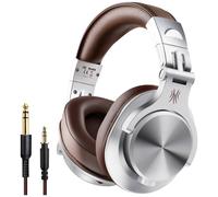 OneOdio Fusion A70 Micro-casque supra-auriculaire Bluetooth Stereo argent, marron Audio haute résolution micro-casque, coques