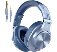 OneOdio Fusion A70 Micro-casque supra-auriculaire Bluetooth Stereo bleu Audio haute résolution micro-casque, coques pivotantes pour DJ