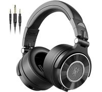 OneOdio Monitor 60 Casque Audio Flaire Professionnel DJ Studio, Hi-Res Audio Casque avec Axe pivotant à 180° et Oreillettes, 3 Prise Jacks avec Micro, Idéal pour Enregistrement, Mixing, Créateurs