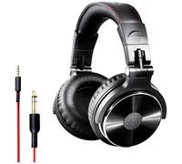 OneOdio Pro-10 Casque supra-auriculaire filaire Stereo noir Audio haute résolution pliable, coques pivotantes pour DJ