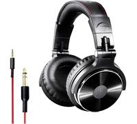 OneOdio Pro-10 Casque supra-auriculaire filaire Stereo noir Audio haute résolution pliable, coques pivotantes pour DJ