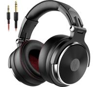 OneOdio Pro-60 Casque supra-auriculaire filaire Stereo noir Audio haute résolution pliable, coques pivotantes pour DJ