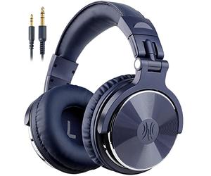 OneOdio Pro10 Casques et écouteurs, Casque Audio Studio Professionnel, Casque Filaire, Casque de Monitoring, Son Parfait pour Synthétiseur PC TV Tablette Smartphone(Bleu)