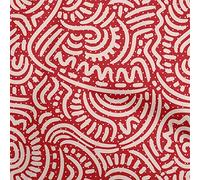 oneOone Coton Sergé Popeline Rouge En Tissu Japonais Tissu Par Mètre D'Impression De Tissu Quilting Vêtements Diy 56 De Pouce De Large