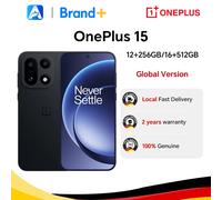 OnePlus 15 5G, Version Globale, Smartphone, 12+256, 16+512, Snapdragon 8 Elite Gen 5, Écran 165Hz, 7300mAh, 120W, eSIM, NFC, Noir Ultra Violet