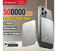 OnePlus 500000mAh batterie externe magnétique Portable sans fil PD22.5W charge rapide batterie externe pour Magsafe pour iPhone Samsung Grey 20000mAh