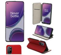OnePlus 8T 5G Etui / Housse pochette protection rouge