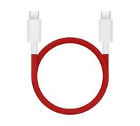 OnePlus Câble USB C magnétique, Type C vers Type C 10 A,1,2 m, tressé rouge, charge rapide 100 W, pour OnePlus 13/13R/Nord5/CE5