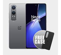 OnePlus Nord CE 4 Lite 5G 8 Go RAM 256 Go de stockage Smartphone débloqué avec double caméra de 50 MP - 2 Super Silver + Sandstone Bumper Case