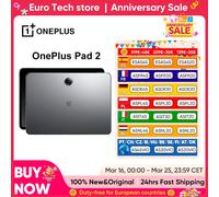 Tablette Tactile - OnePlus Pad 2 - 12Go RAM - 256Go - Wifi - Gris