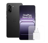 OnePlus Smartphone Nord CE5 8 Go RAM 128 Go Stockage, 6.77" 120Hz AMOLED, 50MP OIS, Batterie 5200 mAh, avec Chargeur 80W, Noir