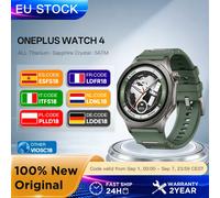 OnePlus Watch 4 Smartwatch 47mm, écran LTPO OLED Display, Corps en Titane intégral de 43g, autonomie jusqu'à 16 Jours, aperçu Bien-être en 60s, Suivi du Sommeil, Plus de 100 Modes Sportifs Green