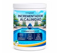 ONEPOOL Correcteur d’Alcalinité TAC Piscine 2 kg | TAC Plus et Augmentateur d’Alcalinité en Poudre | Aide à Stabiliser Le pH | Entretien de l’Eau des Piscines et Spas