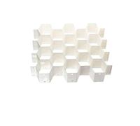Onerbuy 8 pcs DIY Honeycomb Placard Organisateur Tiroirs Diviseurs En Plastique Partition Cabinet Clins Boîtes De Rangement pour Sous-Vêtements Chaussettes Soutiens-Gorge Ceintures Écharpes et Maquill