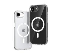 Ones Coque Magnétique pour iPhone 17e / 16e Transparente, Compatible avec MagSafe, Airbags Antichoc Qualité Militaire, Protection D'écran Et Caméra, Antirayures PC, Antijaunissement, Antidérapant