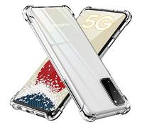 Ones Coque Ultra Transparente pour Samsung Galaxy S20 - Antichoc Airbag - Bords Surélevés Protection de l’Appareil Photo et de l’écran - Etui Silicone Clair TPU Bumper Mince Souple