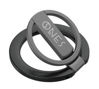ONES Support magnétique pour téléphone MagSafe, Rotation Facile, béquille Multifonction, Amortissement Silicone Durable, Chargement sans Fil pour iPhone, Galaxy, Tous étuis Standard - Noir Classique